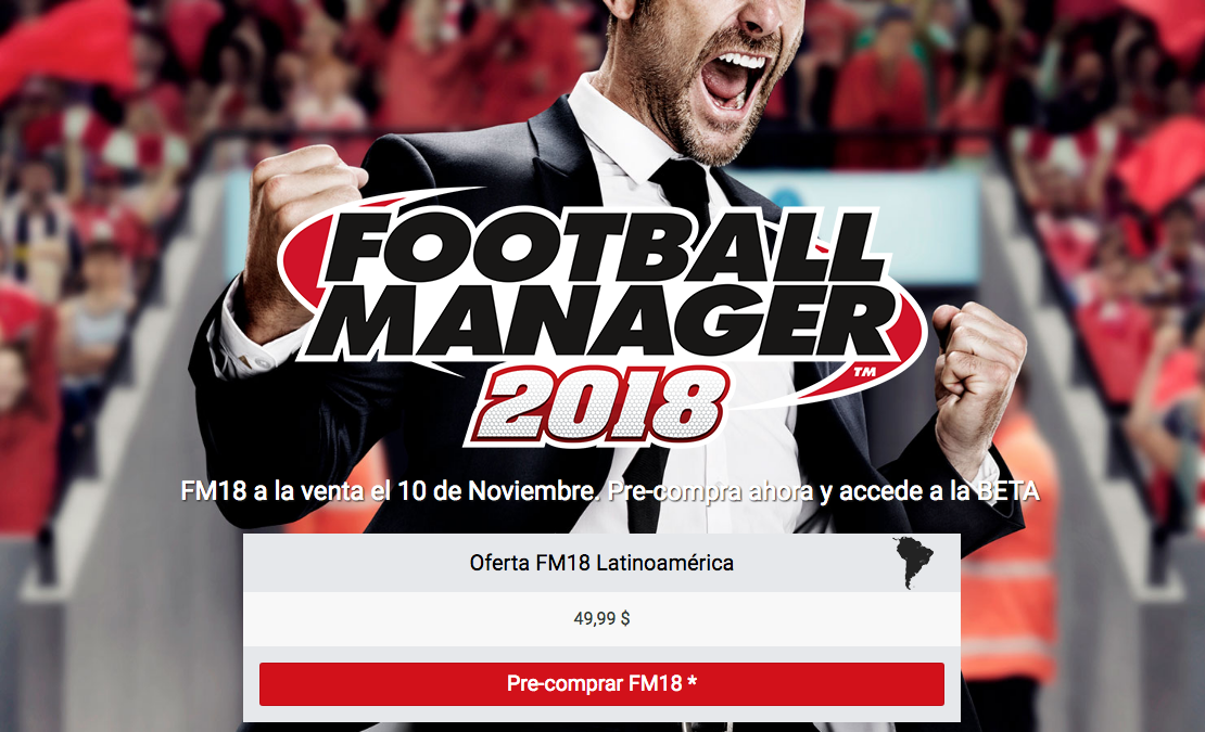 Venta FM18 Latinoamerica 49.99 USD