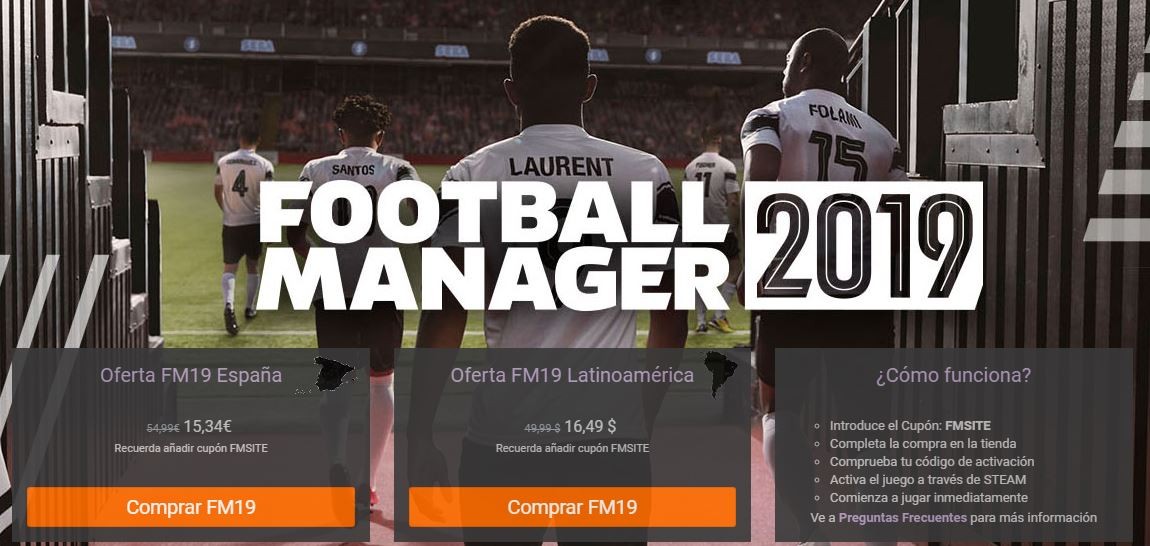 Oferta flash Football Manager 2019