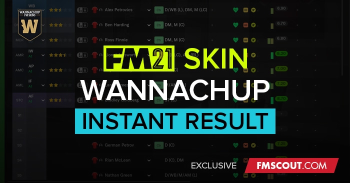 Instant Result FM21 Skin by Wannachup