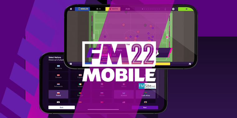 Football Manager Mobile 2022: Información y novedades