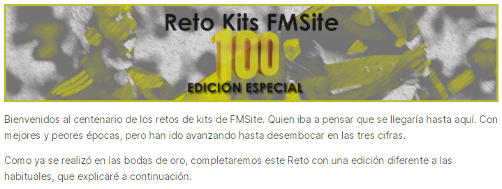 100º RETO DE KITS DE FMSITE [EDICIÓN ESPECIAL]