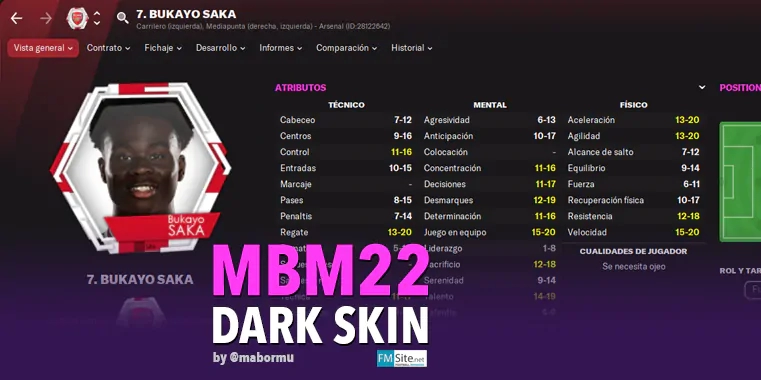 MBM22 Dark Skin