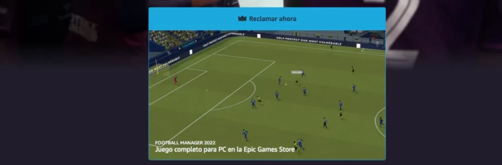 Reclamar FM22 en Amazon Prime Gaming gratis