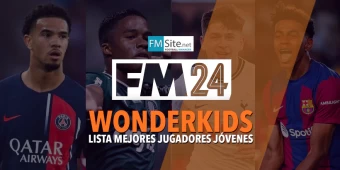 Wonderkids Football Manager 2024 - Mejores jugadores jóvenes