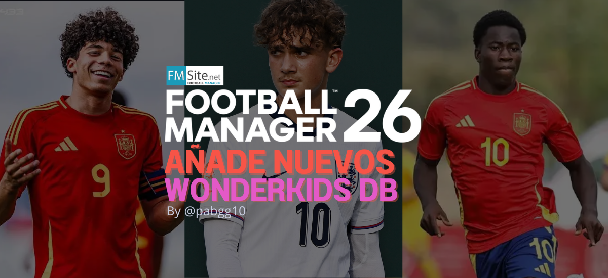 Nuevos Wonderkids DB FM26